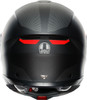  AGV Tourmodular Helmet - Frequency - Matte Gunmetal/Red - Large 211251F2OY00514 