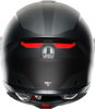 AGV Tourmodular Helmet - Frequency - Matte Gunmetal/Red - Medium 211251F2OY00512