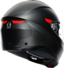 AGV Tourmodular Helmet - Frequency - Matte Gunmetal/Red - Medium 211251F2OY00512