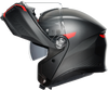 AGV Tourmodular Helmet - Frequency - Matte Gunmetal/Red - Small 211251F2OY00510