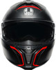  AGV Tourmodular Helmet - Frequency - Matte Gunmetal/Red - 2XL 211251F2OY00516 