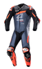 ALPINESTARS GP Plus v4 Leather Suit - Black/Red Fluo/Blue - US 46 / EU 56 3150523135756