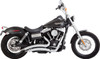  VANCE & HINES Big Radius Exhaust System - Chrome 23371 