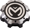 MOOSE RACING Gas Cap - Silver/Black - Polaris 100-4108-PU
