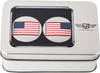  FIGURATI DESIGNS Swing Arm Covers - American Flag - Reversed FD20-AF-SS 