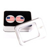  FIGURATI DESIGNS Swing Arm Covers - American Flag - Reversed FD20-AF-SS 