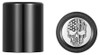 FIGURATI DESIGNS Docking Hardware Covers - American Flag Skull - Contrast Cut - Black FD27-DC-2730-BK 