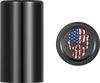FIGURATI DESIGNS Docking Hardware Covers - Red/White/Blue American Flag Skull - Long - Black FD25-DC-2545-BK