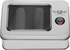  FIGURATI DESIGNS Docking Hardware Covers - Red/White/Blue American Flag Skull - Long - Black FD25-DC-2545-BK 