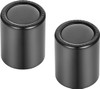 FIGURATI DESIGNS Docking Hardware Covers - Short - Black FD65-DC-2530-BK 