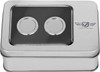  FIGURATI DESIGNS Docking Hardware Covers - Short - Stainless Steel FD60-DC-2530-SS 
