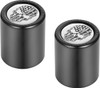  FIGURATI DESIGNS Docking Hardware Covers - American Flag Skull - Short - Contrast Cut - Black FD27-DC-2530-BK 