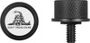  FIGURATI DESIGNS Seat Mounting Knob - Black - Don't Tread On Me FD40-SEAT KN-BK 