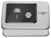  FIGURATI DESIGNS Seat Mounting Knob - Stainless Steel - Logo FD01-SEAT KN-SS 