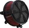  COBRA Air Cleaner Kit - Black 606-0100-01B-SB 