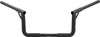  BURLY BRAND Handlebar - Louie B - 8" - Textured Black B12-7007TB 