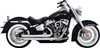  VANCE & HINES Big Shots Staggered Exhaust System - Chrome 17341 
