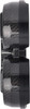  THRASHIN SUPPLY CO. Gauge Relocation Kit - Black TSC-2707-1 