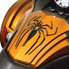  SHOW CHROME Tank Pad - Spider - Black 4-243B 