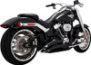  VANCE & HINES Big Radius Exhaust System - Black 46375 