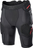  ALPINESTARS Bionic Pro Protection Shorts - Black/Red - 2XL 6507523-13-2X 