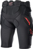  ALPINESTARS Bionic Pro Protection Shorts - Black/Red - Medium 6507523-13-M 