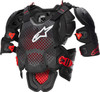  ALPINESTARS A-10 v2 Full Roost Guard - Black/Red - XS/S 6700523-1431-XS 
