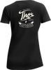 THOR Women's Thunder T-Shirt - Black - Small 3031-4114