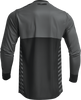 THOR Differ Slice Jersey - Charcoal/Black - Small 2910-7127