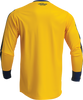 THOR Hallman Differ Roosted Jersey - Lemon/Navy - Large 2910-7123