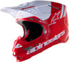  ALPINESTARS Supertech M8 Helmet - Radium 2 - MIPS - Gloss Red/White - Medium 8301523-3012-MD 