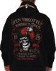 LETHAL THREAT Open Throttle Zip Up Hoodie - Black - 2XL HD84074XXL