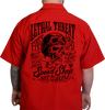 LETHAL THREAT Not for the Slow Skull Shop Shirt - Red - Large DG60162L