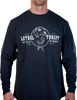 LETHAL THREAT Flash and Bones Long-Sleeve T-Shirt - Black - 2XL LS20889XXL