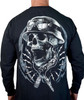  LETHAL THREAT Flash and Bones Long-Sleeve T-Shirt - Black - Medium LS20889M 