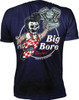  LETHAL THREAT Down-N-Out Big Bore T-Shirt - Navy - 2XL DT10048XXL 