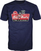  LETHAL THREAT Down-N-Out Big Bore T-Shirt - Navy - Medium DT10048M 