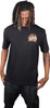  LETHAL THREAT Down-N-Out 4 Life T-Shirt - Black - Large DT10044L 