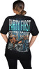  LETHAL THREAT Down-N-Out Party First Safety Second - Black - XL DT10043XL 