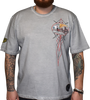 LETHAL THREAT Vintage Velocity No Regrets Motor Works T-Shirt - Gray - 4XL VV40180-4XL