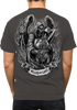 LETHAL THREAT Killed by Lust T-Shirt - Gray - Large LT20903L