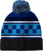 YAMAHA APPAREL Yamaha Racing Pom Beanie - Black/Blue NP21A-H3242