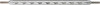  JOKER MACHINE Adjustable Shift Rod - Extended - Chrome 30-812-3 