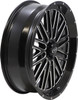  ITP Wheel - Momentum - Front/Rear - Black/Milled - 20x6.5 - 4/156 - 4+2.5 (+10 mm) 2022745731B 