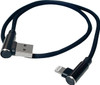  RIDEPOWER 90 USB to 90 Lightning Cable - Charger - Single-End - 18" RP90DEGUSBLHT18 