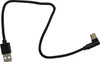  RIDEPOWER USB to 90 USB-C Cable - Charger - Single-End - 12" 90DEGUSBUSBC12 