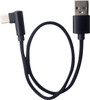  RIDEPOWER USB to 90 USB-C Cable - Charger - Single-End - 12" 90DEGUSBUSBC12 