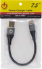 RIDEPOWER USB to USB-C Cable - Charger - Single-End - 7-1/2" RPUSBUSBC75