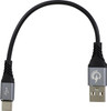  RIDEPOWER USB to USB-C Cable - Charger - Single-End - 7-1/2" RPUSBUSBC75 