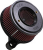  S&S CYCLE Air Stinger Stealth Air Cleaner Kit - Black Chrome Ring 170-0724A 